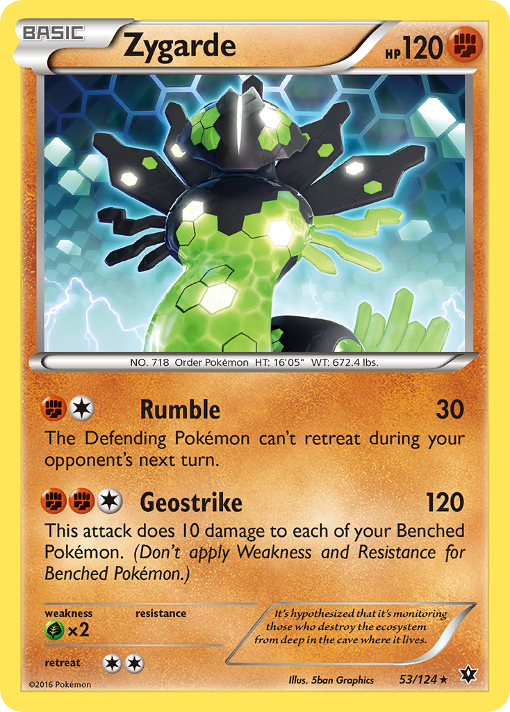 Zygarde (53/124) [XY: Fates Collide] | Exor Games Dartmouth