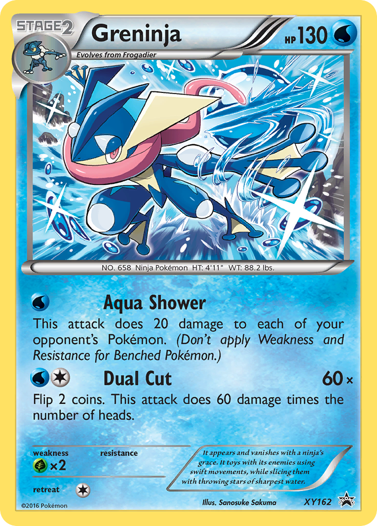 Greninja (XY162) [XY: Black Star Promos] | Exor Games Dartmouth