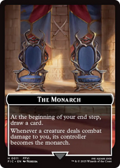 The Blackjack // The Monarch Double-Sided Token [FINAL FANTASY Commander Tokens] | Exor Games Dartmouth