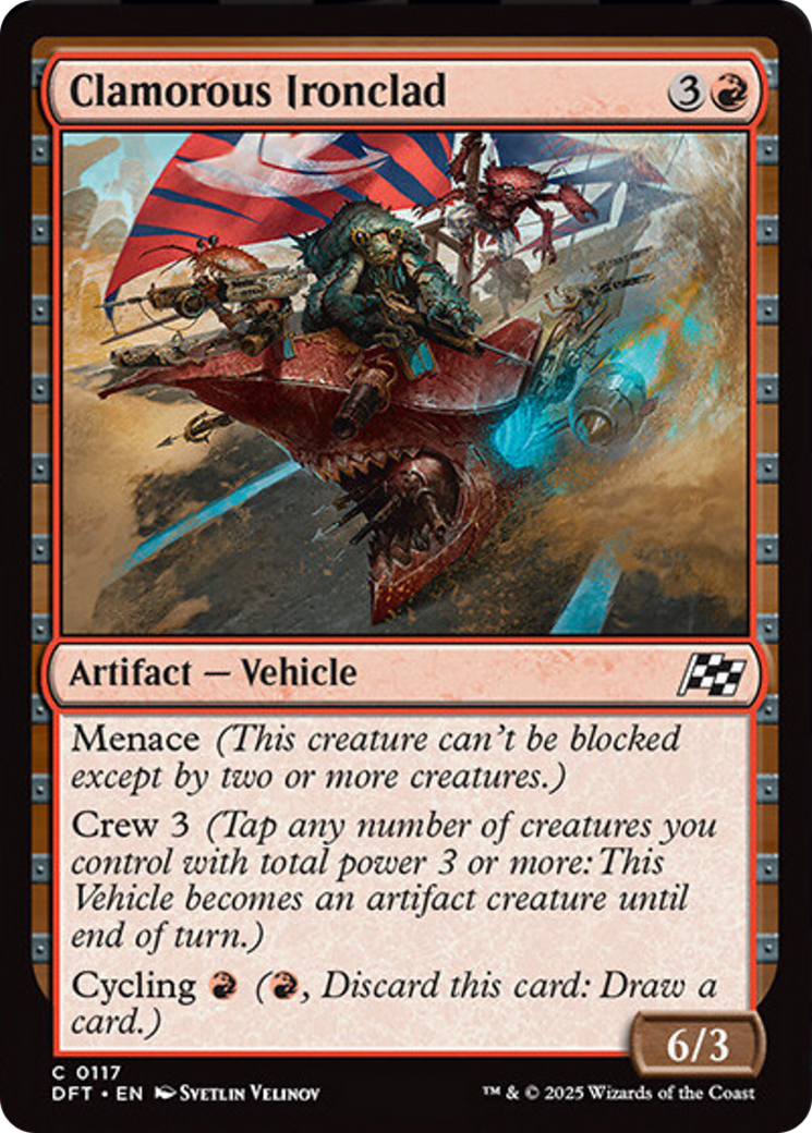 Clamorous Ironclad [Aetherdrift] | Exor Games Dartmouth