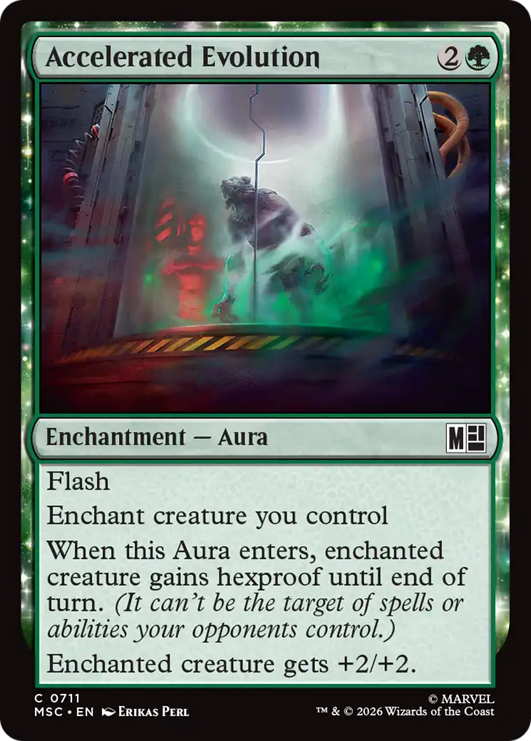 Accelerated Evolution [Marvel Super Heroes Commander] | Exor Games Dartmouth