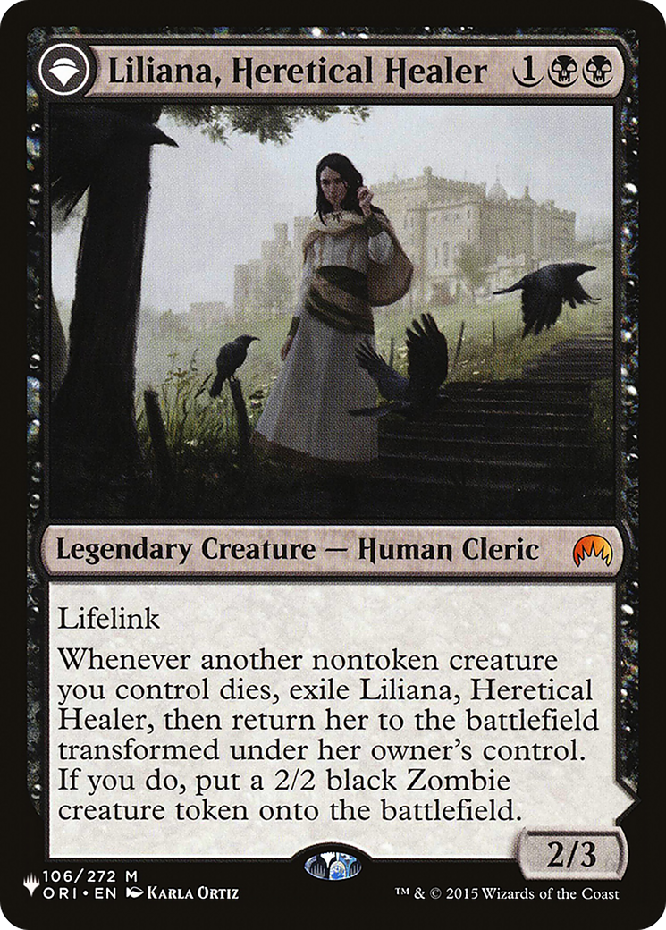 Liliana, Heretical Healer // Liliana, Defiant Necromancer [Secret Lair: From Cute to Brute] | Exor Games Dartmouth