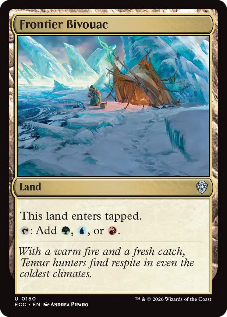 Frontier Bivouac [Lorwyn Eclipsed Commander] | Exor Games Dartmouth