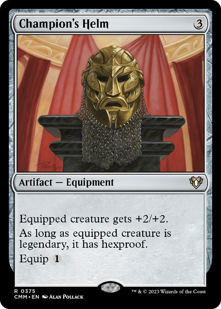Champion's Helm [Commander Masters] | Exor Games Dartmouth
