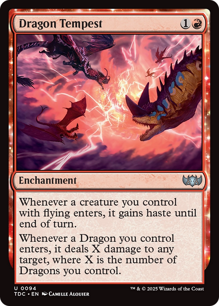 Dragon Tempest [Tarkir: Dragonstorm Commander] | Exor Games Dartmouth