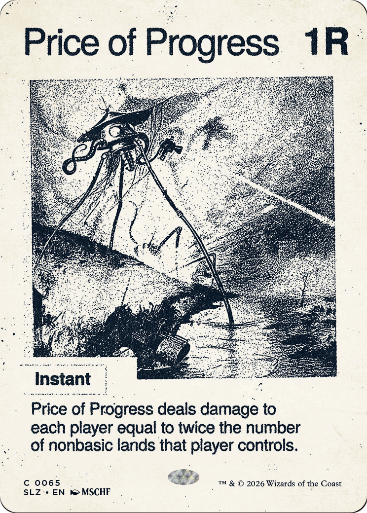 Price of Progress (0065) [Secret Lair x MSCHF: The Zeta Set] | Exor Games Dartmouth
