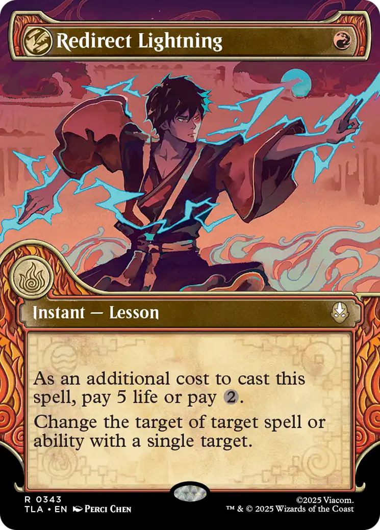 Redirect Lightning (Showcase) [Avatar: The Last Airbender] | Exor Games Dartmouth