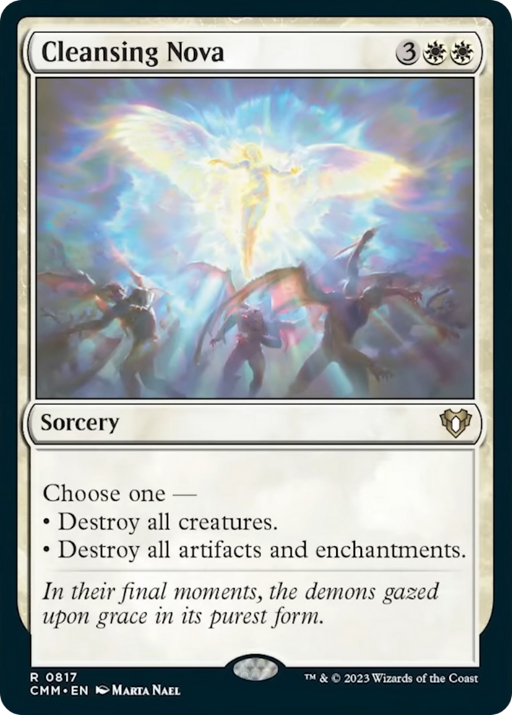 Cleansing Nova [Commander Masters] | Exor Games Dartmouth