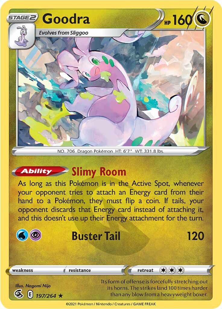 Goodra (197/264) [Sword & Shield: Fusion Strike] | Exor Games Dartmouth