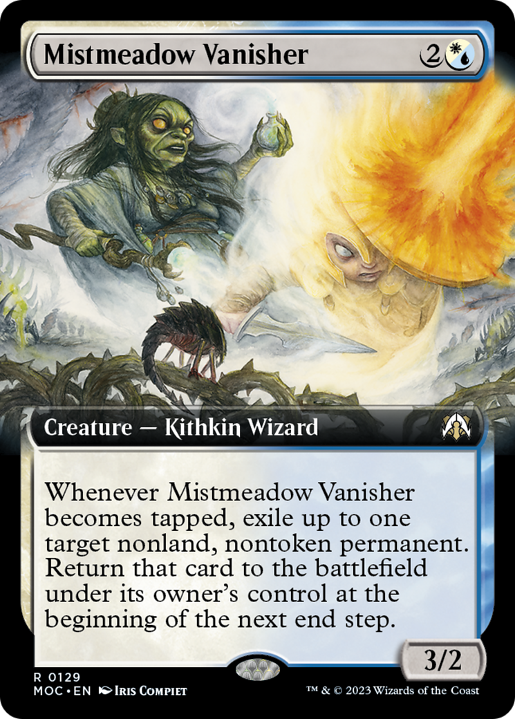 Mistmeadow Vanisher (Extended Art) [March of the Machine Commander] | Exor Games Dartmouth