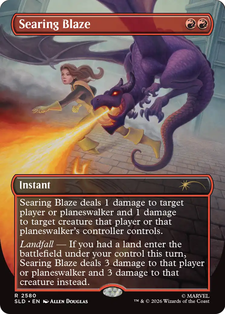 Searing Blaze [Secret Lair Drop Series] | Exor Games Dartmouth