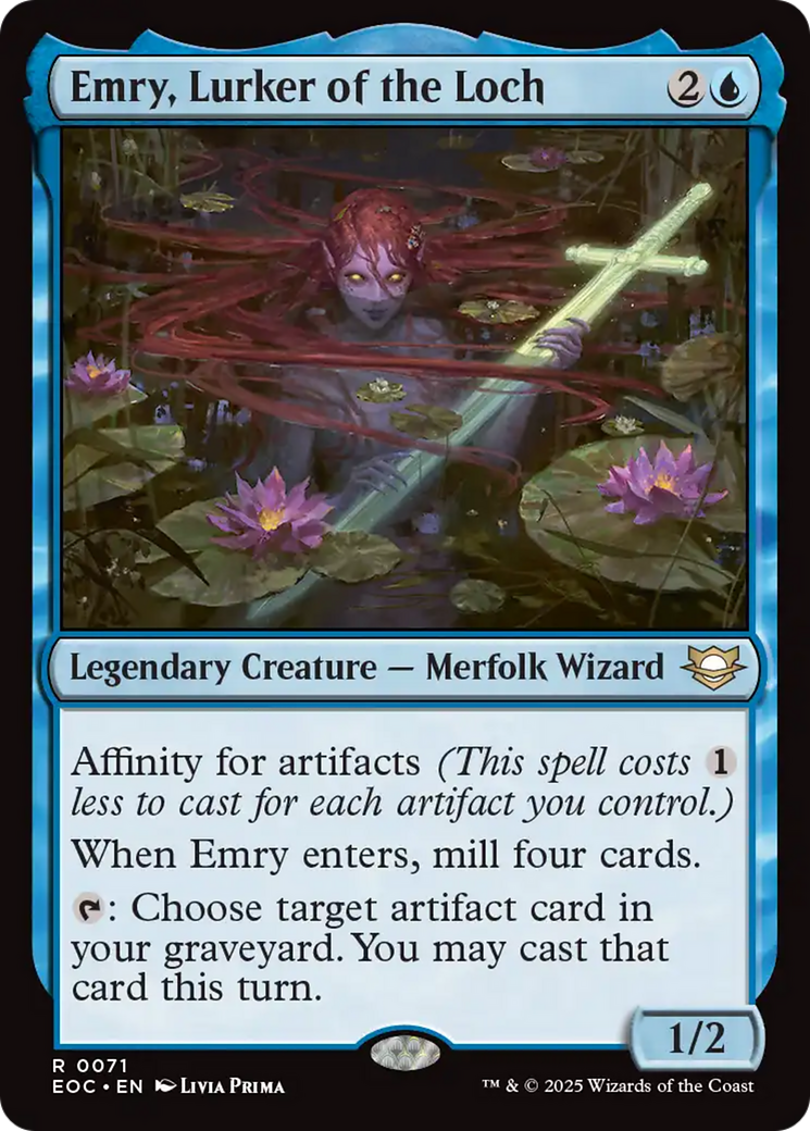 Emry, Lurker of the Loch [Edge of Eternities Commander] | Exor Games Dartmouth