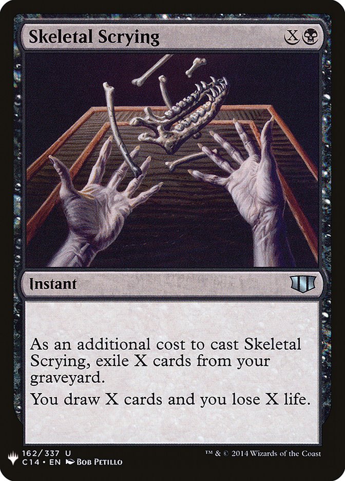Skeletal Scrying [Mystery Booster] | Exor Games Dartmouth