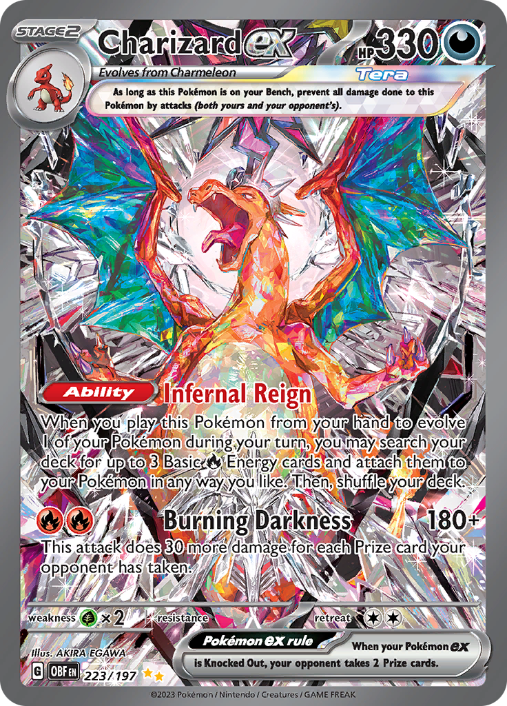 Charizard ex (223/197) [Scarlet & Violet: Obsidian Flames] | Exor Games Dartmouth