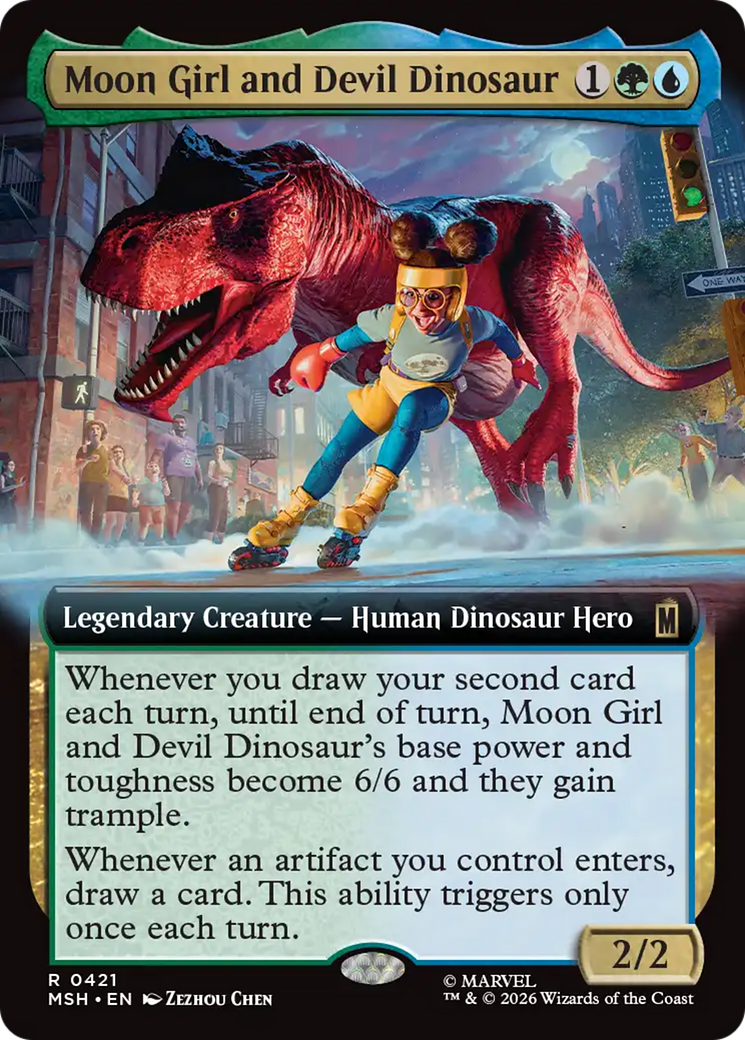Moon Girl and Devil Dinosaur (Extended Art) [Marvel Super Heroes] | Exor Games Dartmouth