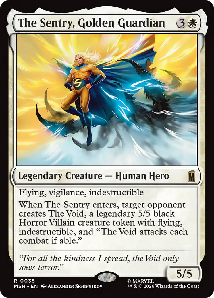 The Sentry, Golden Guardian [Marvel Super Heroes] | Exor Games Dartmouth