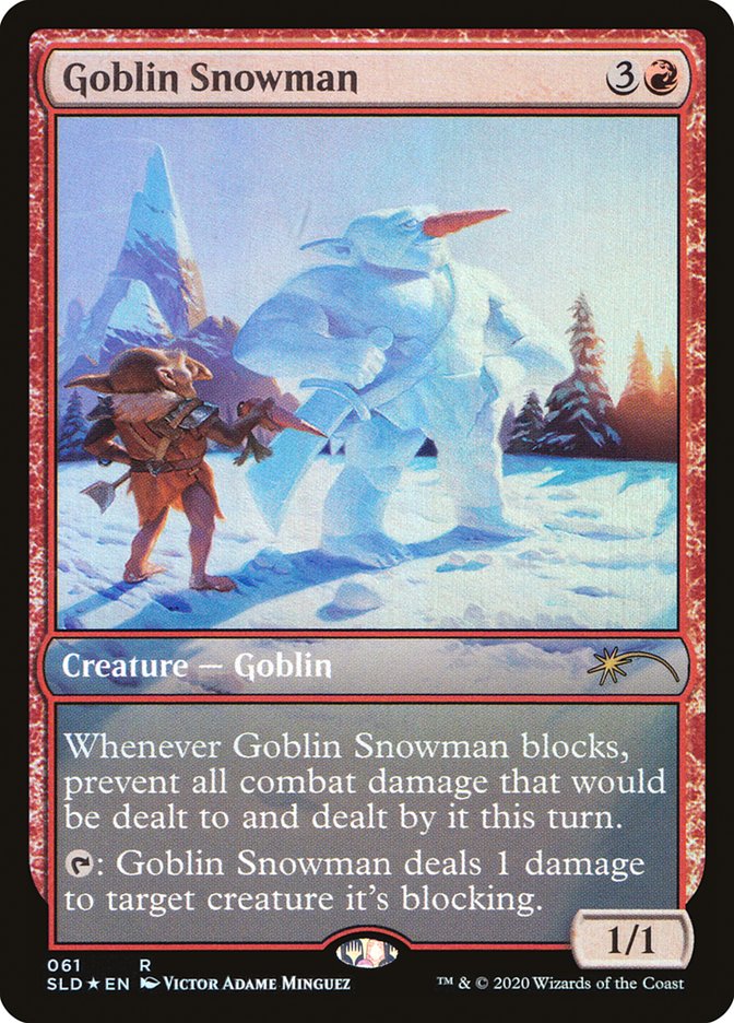 Goblin Snowman [Secret Lair Drop Series] | Exor Games Dartmouth