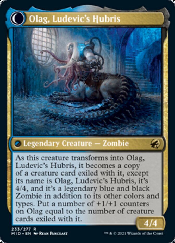 Ludevic, Necrogenius // Olag, Ludevic's Hubris [Innistrad: Midnight Hunt] | Exor Games Dartmouth