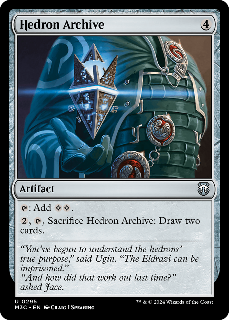 Hedron Archive (Ripple Foil) [Modern Horizons 3 Commander] | Exor Games Dartmouth