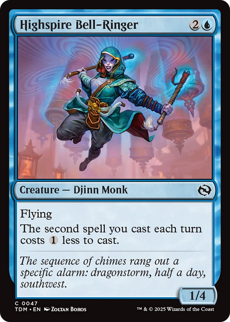 Highspire Bell-Ringer [Tarkir: Dragonstorm] | Exor Games Dartmouth