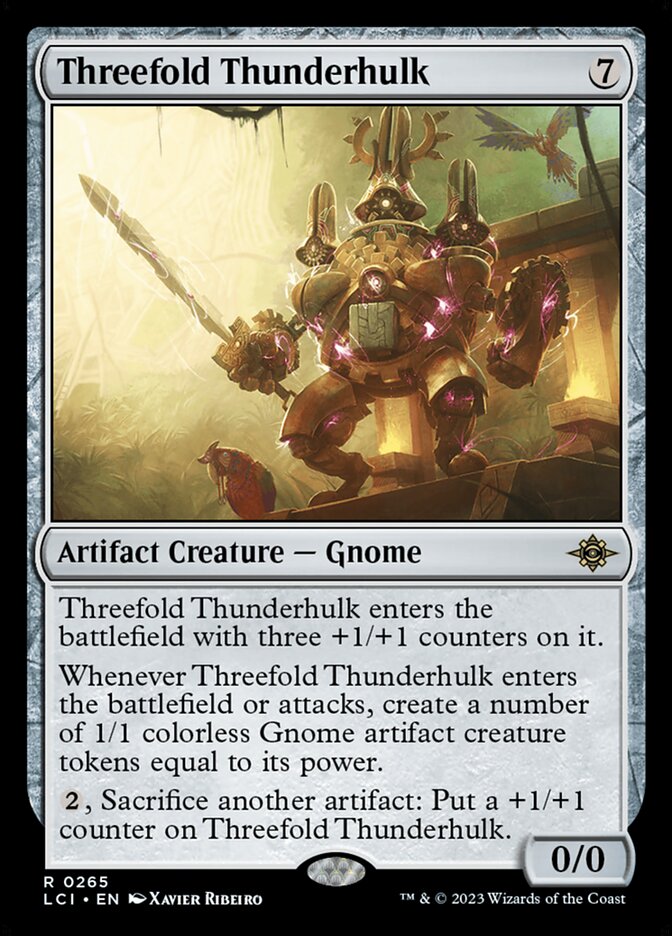 Threefold Thunderhulk [The Lost Caverns of Ixalan] | Exor Games Dartmouth