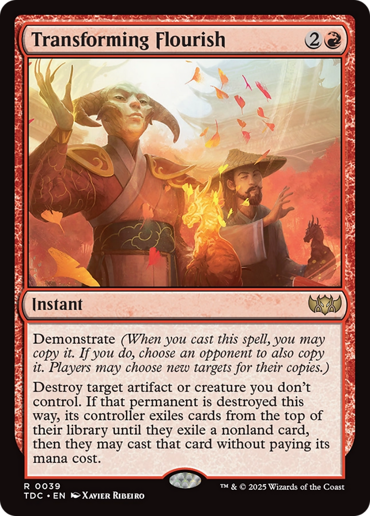 Transforming Flourish [Tarkir: Dragonstorm Commander] | Exor Games Dartmouth
