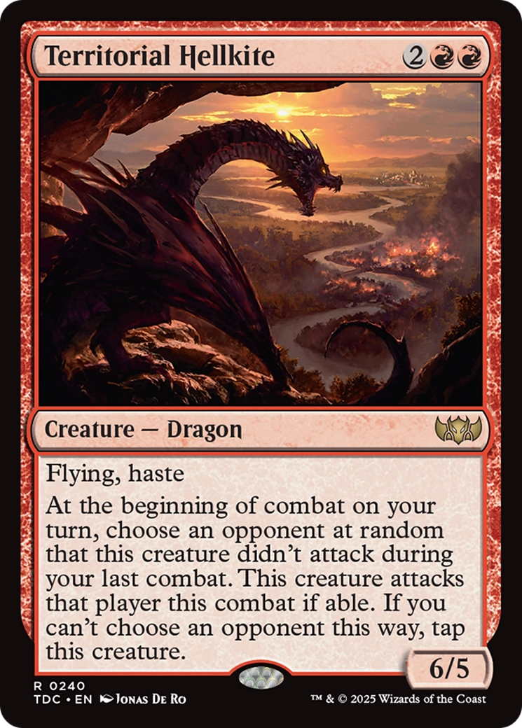Territorial Hellkite [Tarkir: Dragonstorm Commander] | Exor Games Dartmouth