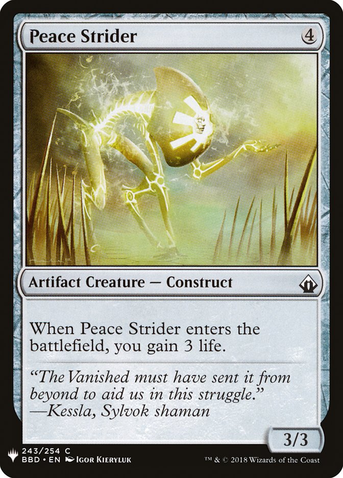 Peace Strider [Mystery Booster] | Exor Games Dartmouth