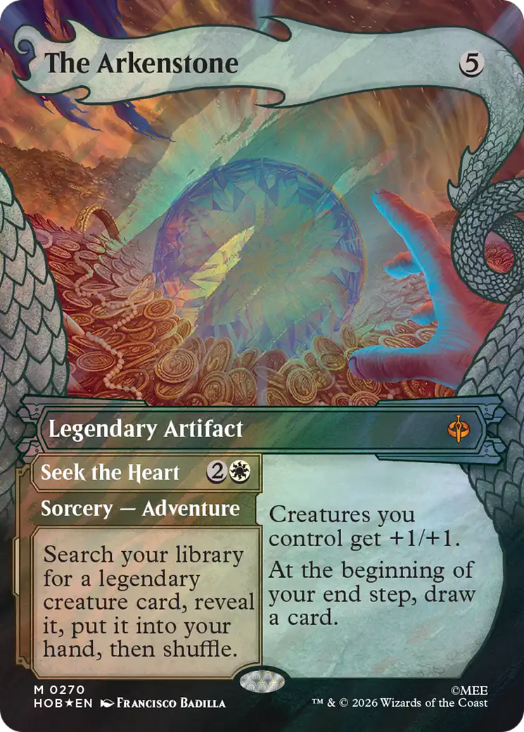 The Arkenstone (Showcase) (Surge Foil) [The Hobbit] | Exor Games Dartmouth