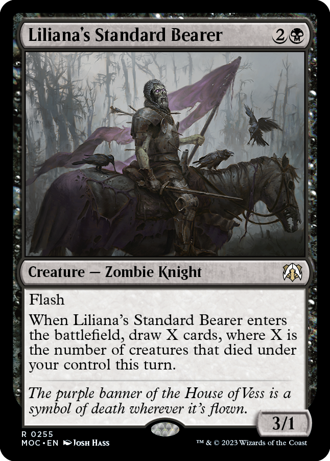 Liliana's Standard Bearer [March of the Machine Commander] | Exor Games Dartmouth