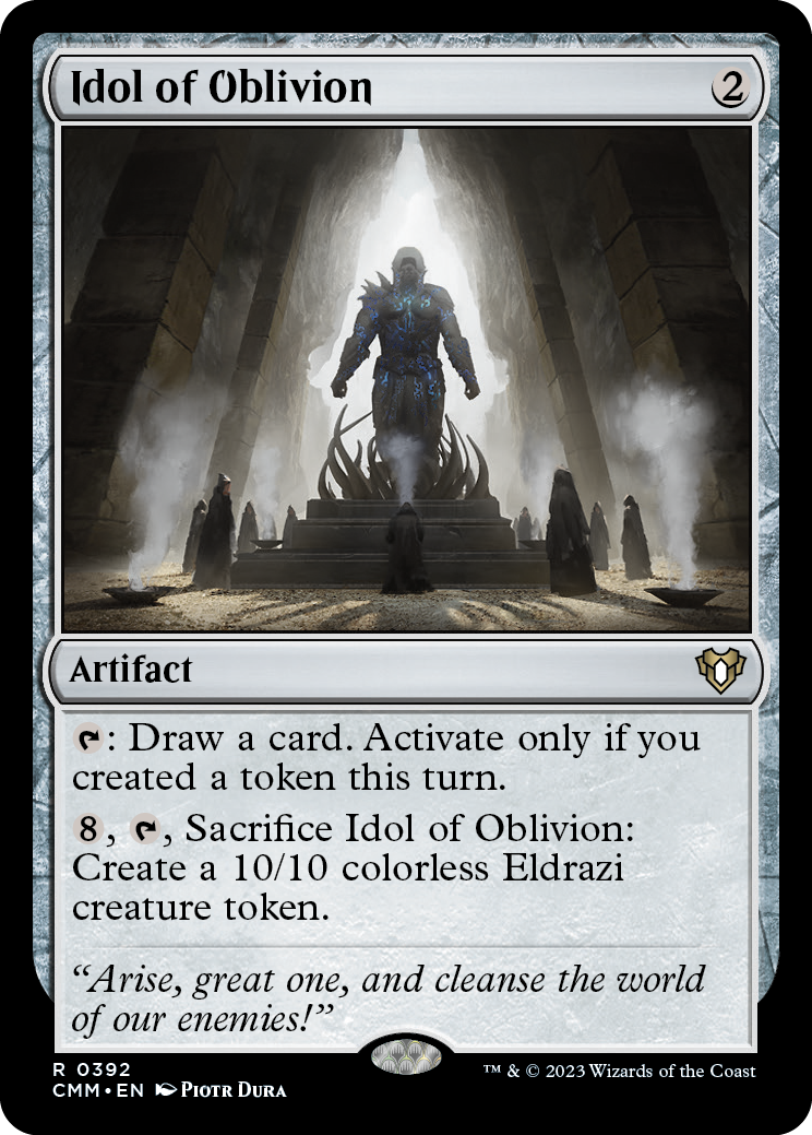 Idol of Oblivion [Commander Masters] | Exor Games Dartmouth