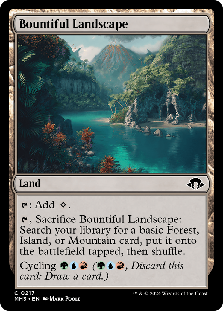 Bountiful Landscape [Modern Horizons 3] | Exor Games Dartmouth