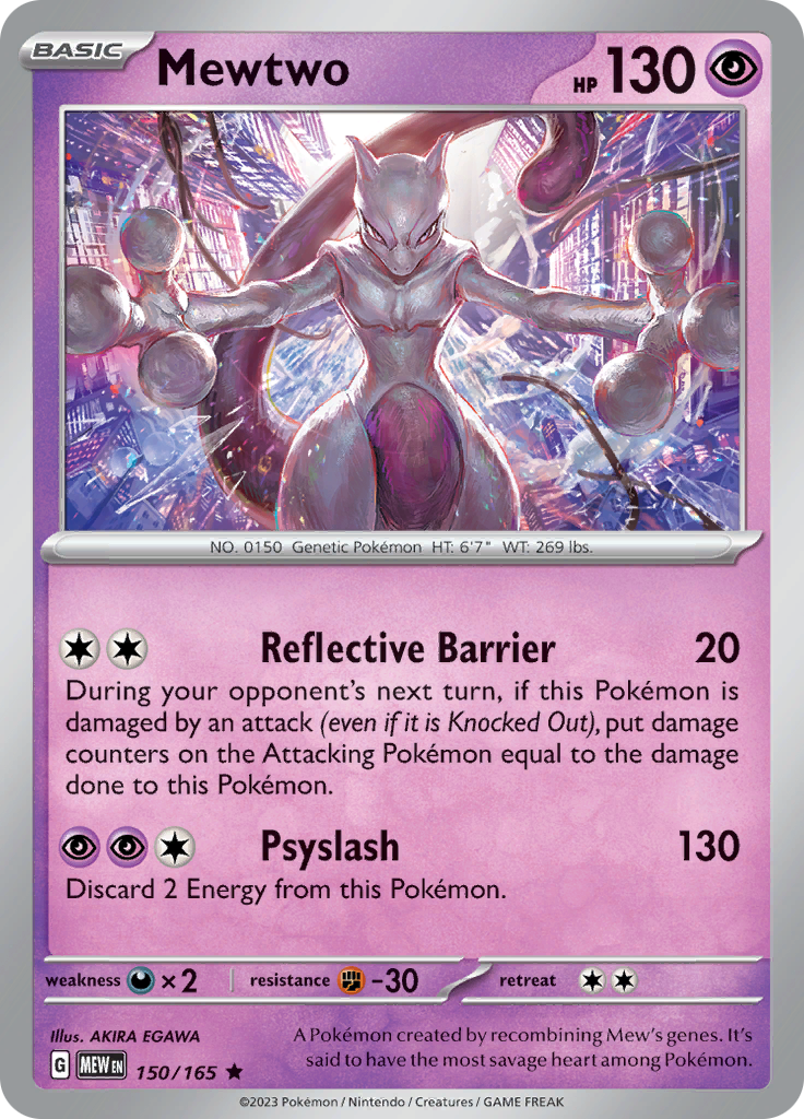 Mewtwo (150/165) [Scarlet & Violet: 151] | Exor Games Dartmouth