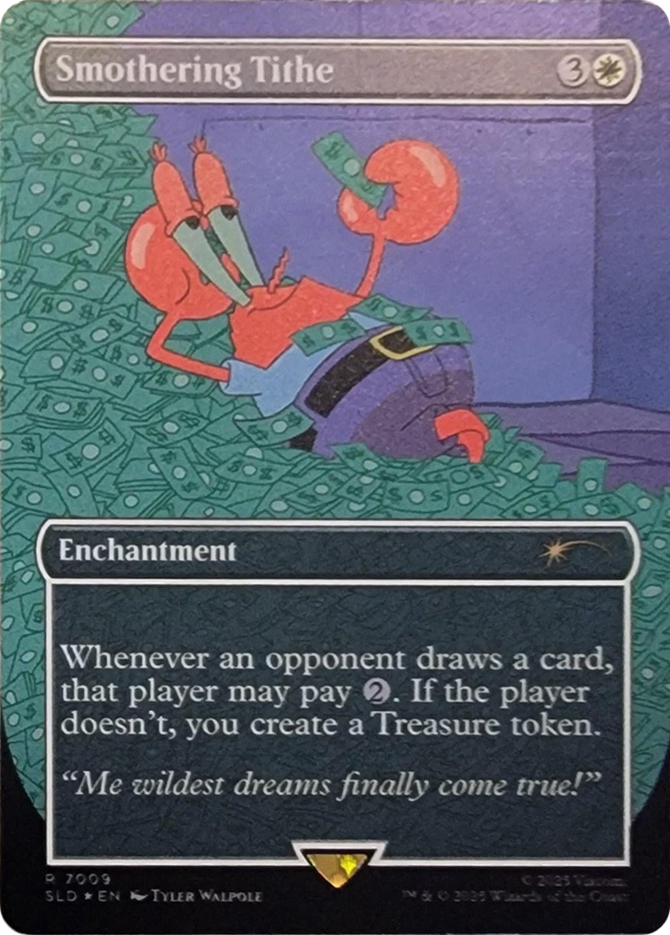 Smothering Tithe (7009) (Rainbow Foil) [Secret Lair Drop Series] | Exor Games Dartmouth