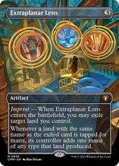 Extraplanar Lens (Borderless Alternate Art) [Commander Masters] | Exor Games Dartmouth