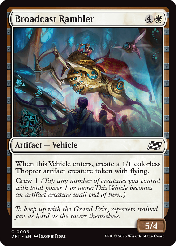 Broadcast Rambler [Aetherdrift] | Exor Games Dartmouth