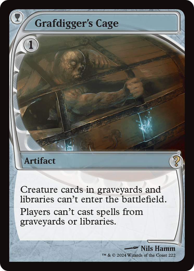 Grafdigger's Cage (Future Sight) [Mystery Booster 2] | Exor Games Dartmouth