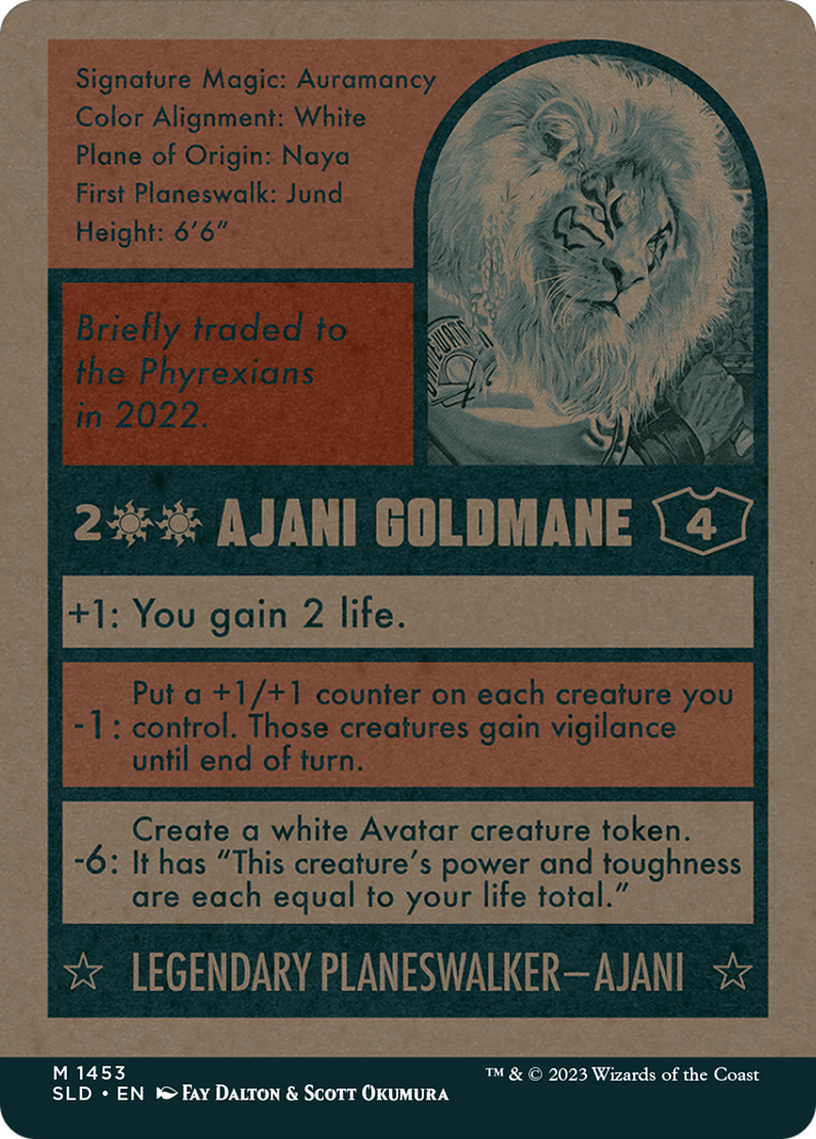 Ajani Goldmane [Secret Lair Drop Series] | Exor Games Dartmouth