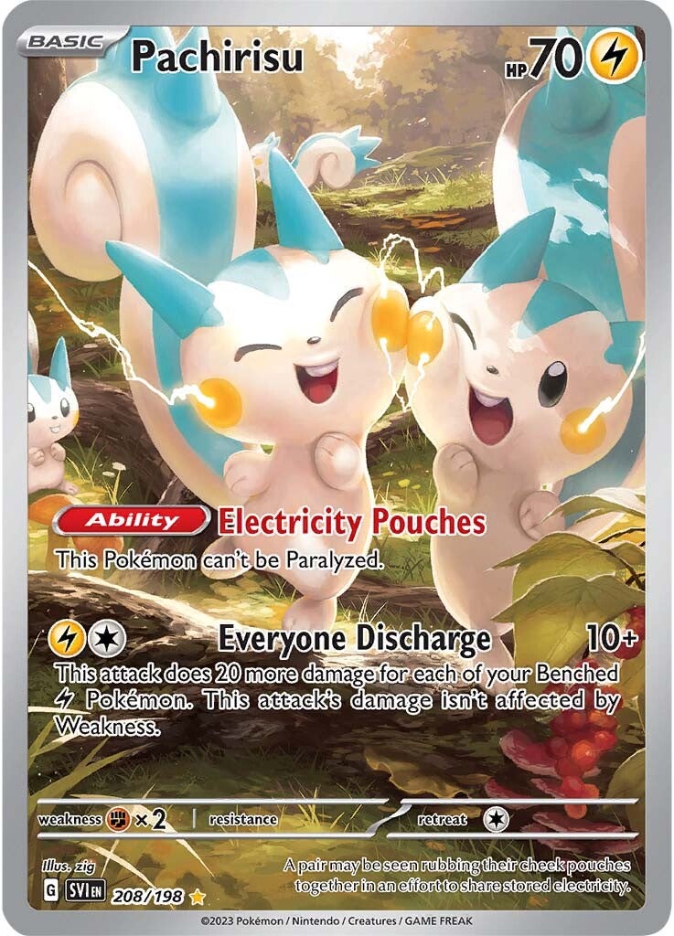 Pachirisu (208/198) [Scarlet & Violet: Base Set] | Exor Games Dartmouth