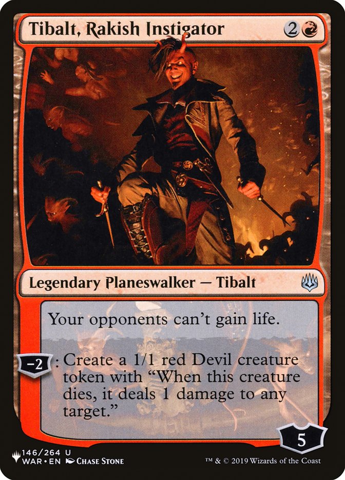 Tibalt, Rakish Instigator [The List] | Exor Games Dartmouth