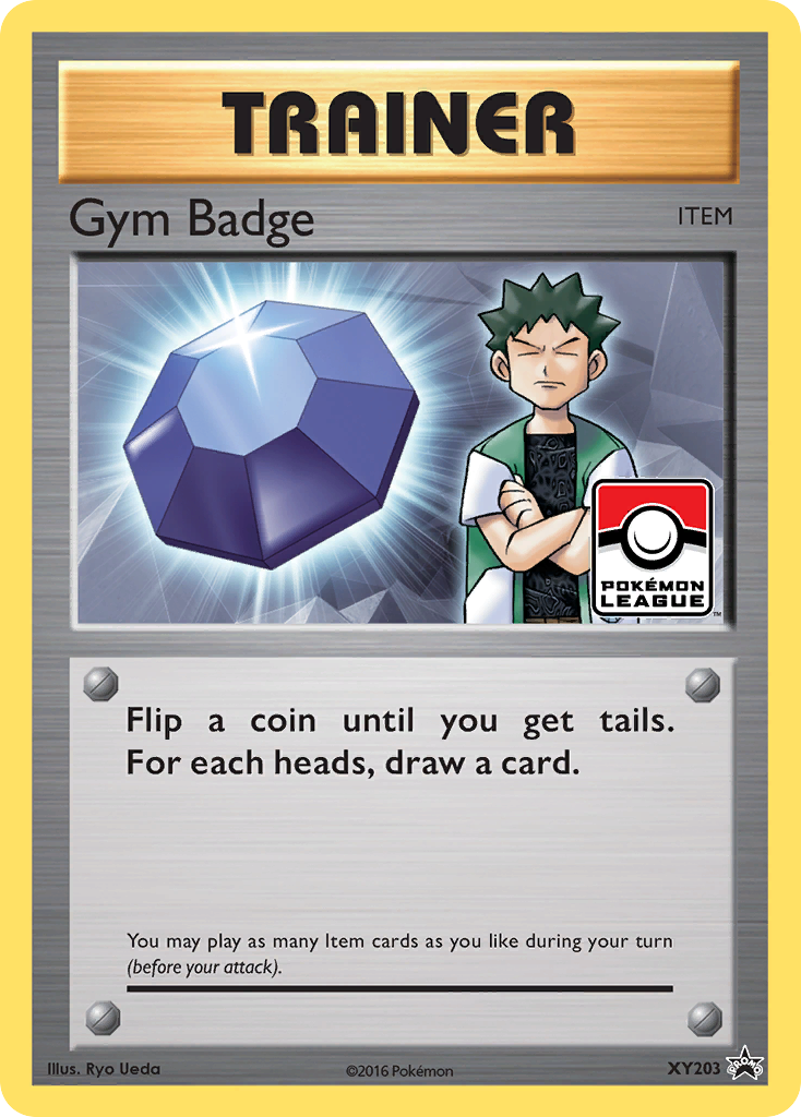 Gym Badge (XY203) [XY: Black Star Promos] | Exor Games Dartmouth