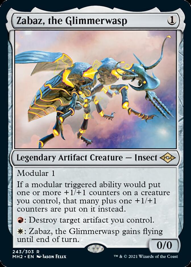 Zabaz, the Glimmerwasp [Modern Horizons 2] | Exor Games Dartmouth