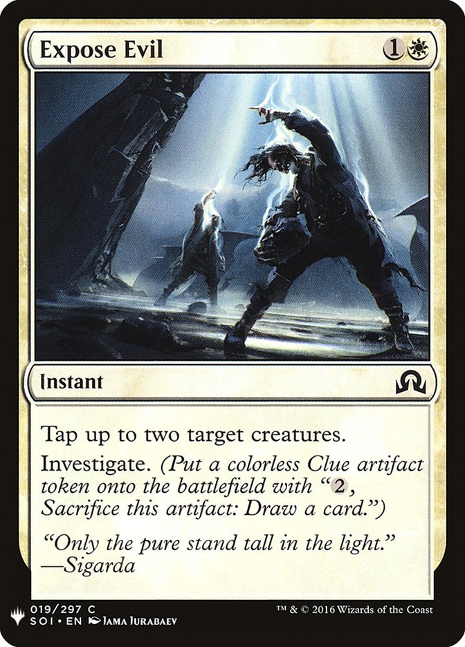 Expose Evil [Mystery Booster] | Exor Games Dartmouth