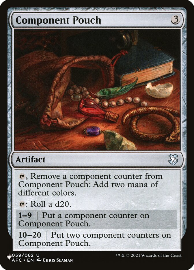Component Pouch [The List] | Exor Games Dartmouth