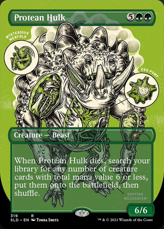 Protean Hulk (Borderless Foil Etched) [Secret Lair Drop Series] | Exor Games Dartmouth