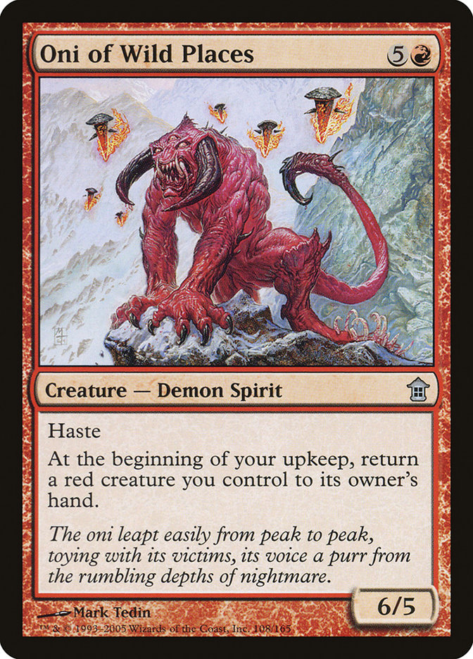 Oni of Wild Places [Saviors of Kamigawa] | Exor Games Dartmouth