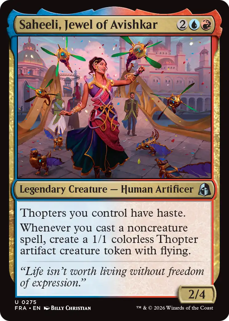 Saheeli, Jewel of Avishkar [Reality Fracture] | Exor Games Dartmouth
