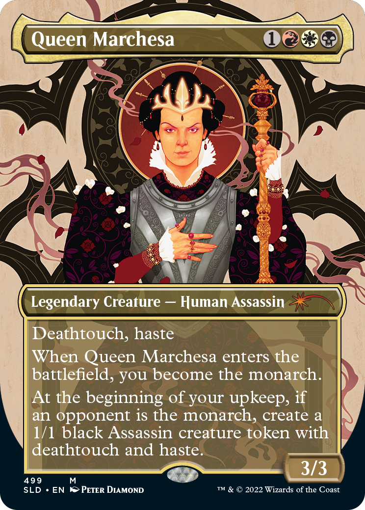 Queen Marchesa (Borderless) [Secret Lair Drop Series] | Exor Games Dartmouth