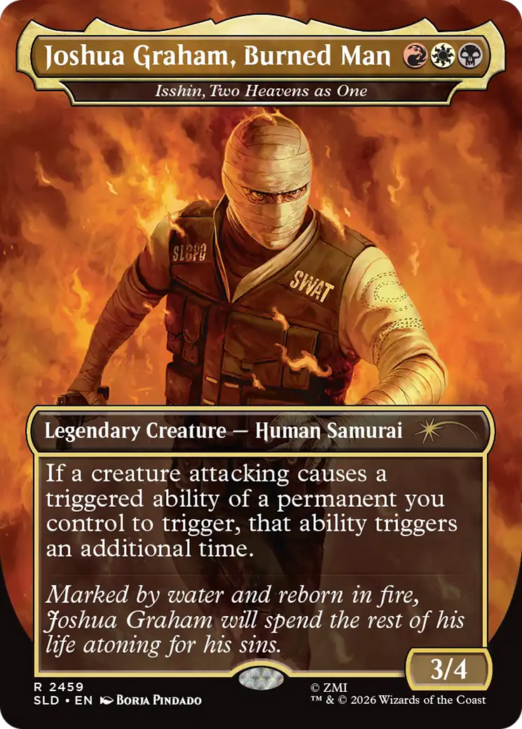 Joshua Graham, Burned Man - Isshin, Two Heavens as One [Secret Lair Drop Series] | Exor Games Dartmouth