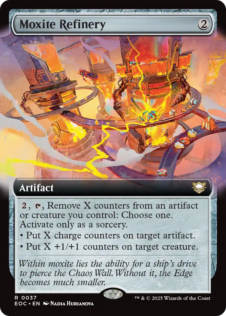Moxite Refinery (Extended Art) [Edge of Eternities Commander] | Exor Games Dartmouth